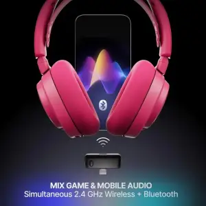 Ігрова гарнітура SteelSeries Arctis Nova 7X Gen 2 Wireless Magenta PC/PS/SW/MAC/MOB (61760) UA