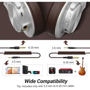 Гарнитура OneOdio Fusion A70 Silver Brown (A70 Silver Brown) UA