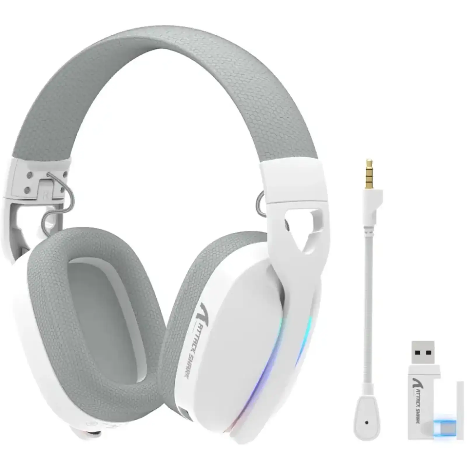 Игровая гарнитура Attack Shark L90 White (L90W_AS) UA