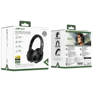 Гарнітура Acefast H4 ANC Black (6974316283515) UA
