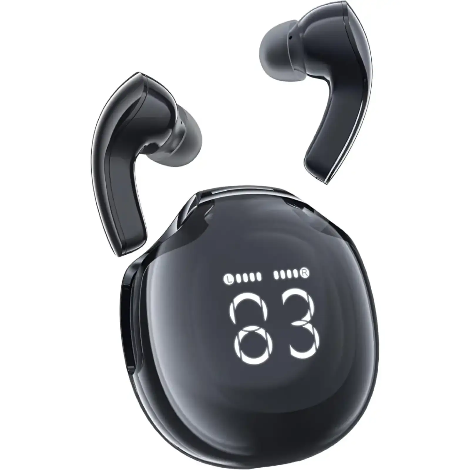 Навушники TWS Acefast T9 obsidian black (6974316282570) UA