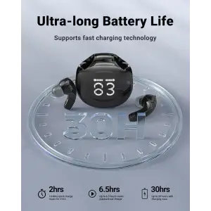 Навушники TWS Acefast T9 obsidian black (6974316282570) UA