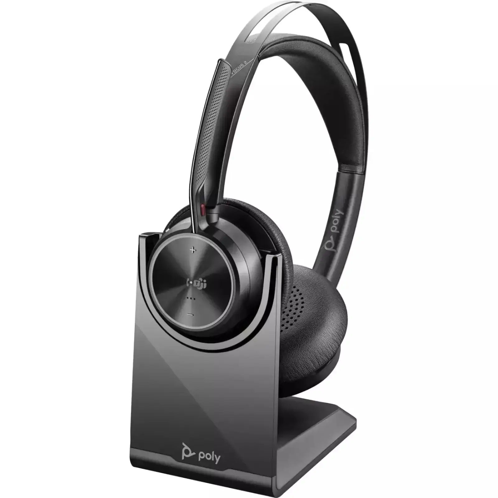 Гарнітура Poly Focus 2 - M USB-C + USB-C/A Adapter HS with Charge Stand Stereo (9T9J6AA) UA