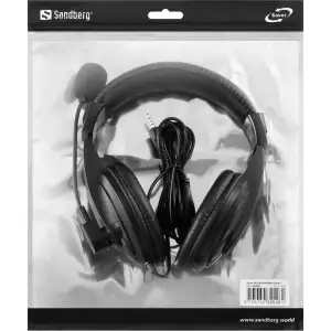 Гарнітура Sandberg Saver MiniJack Headset Large Black (325-28) UA