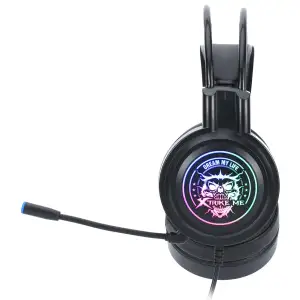 Ігрова гарнітура XTRIKE ME GH-516, USB7.1, статичне RGB, кабель 2м, чорна UA
