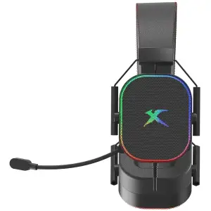 Ігрова гарнітура XTRIKE ME GH-606 XBOX/PS/PC, USB+3,5 мм, статичне RGB, кабель 2м, чорна UA