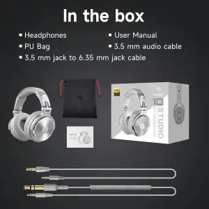 Гарнитура OneOdio Pro 10 Silver (Pro 10 Silver) UA