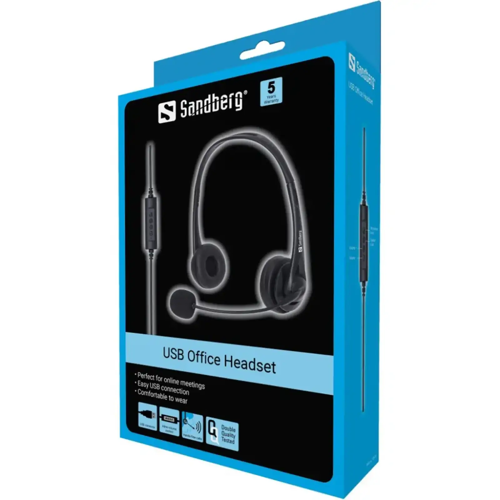 Гарнітура Sandberg Office USB Black (126-12) UA