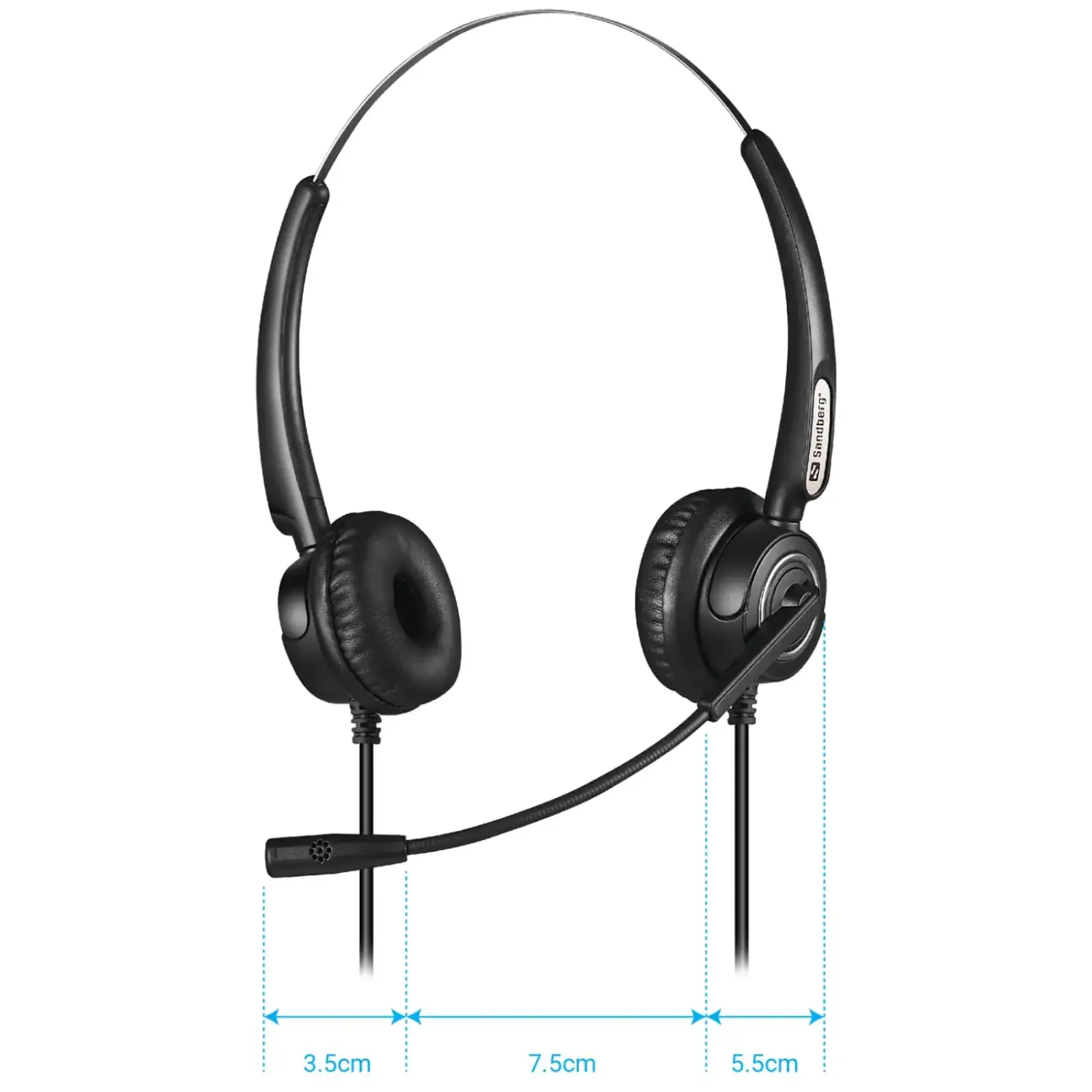 Гарнітура Sandberg Office Headset Pro Stereo Black (126-13) UA