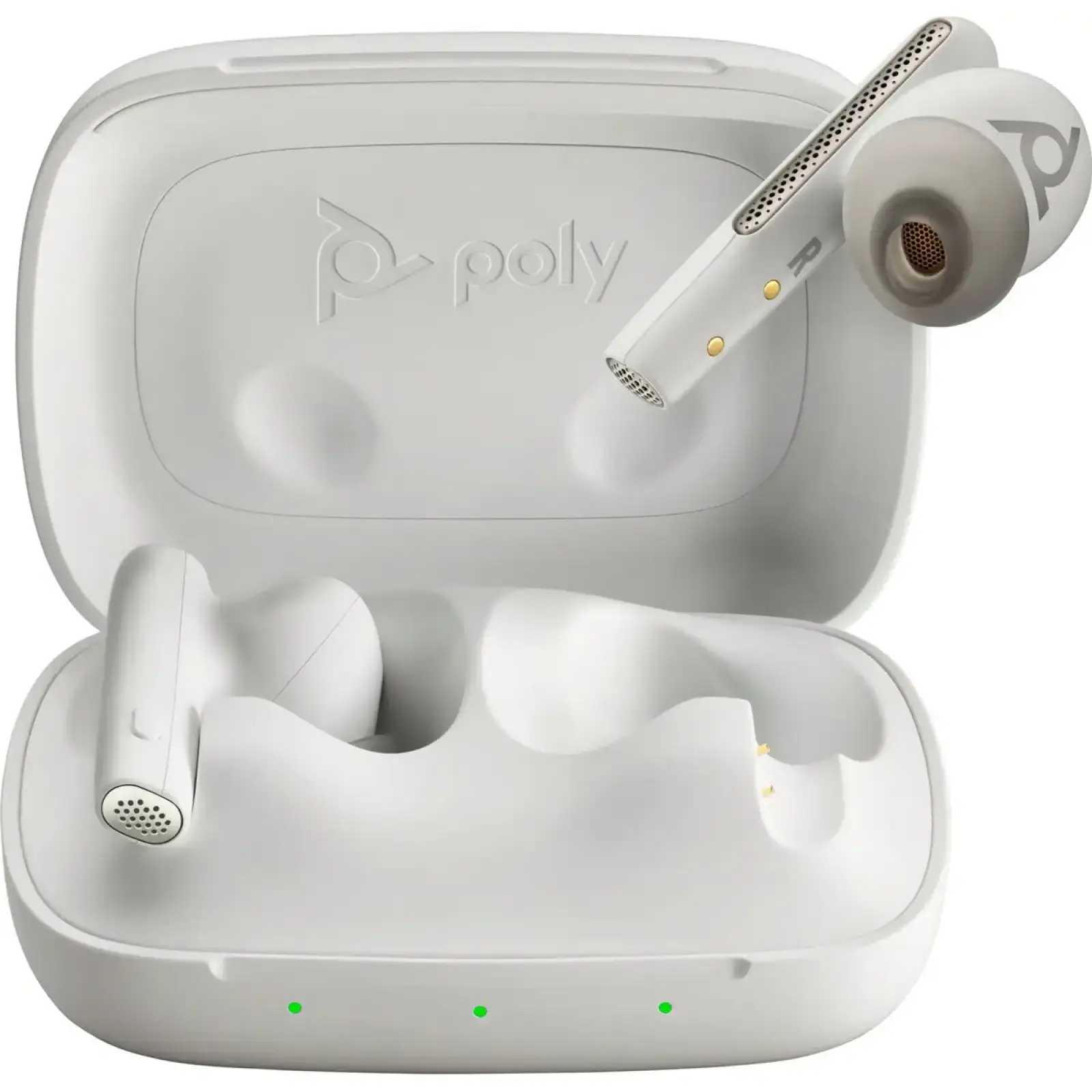 Навушники TWS Poly Voyager Free 60 Earbuds + BT700C + BCHC White (7Y8L4AA) UA