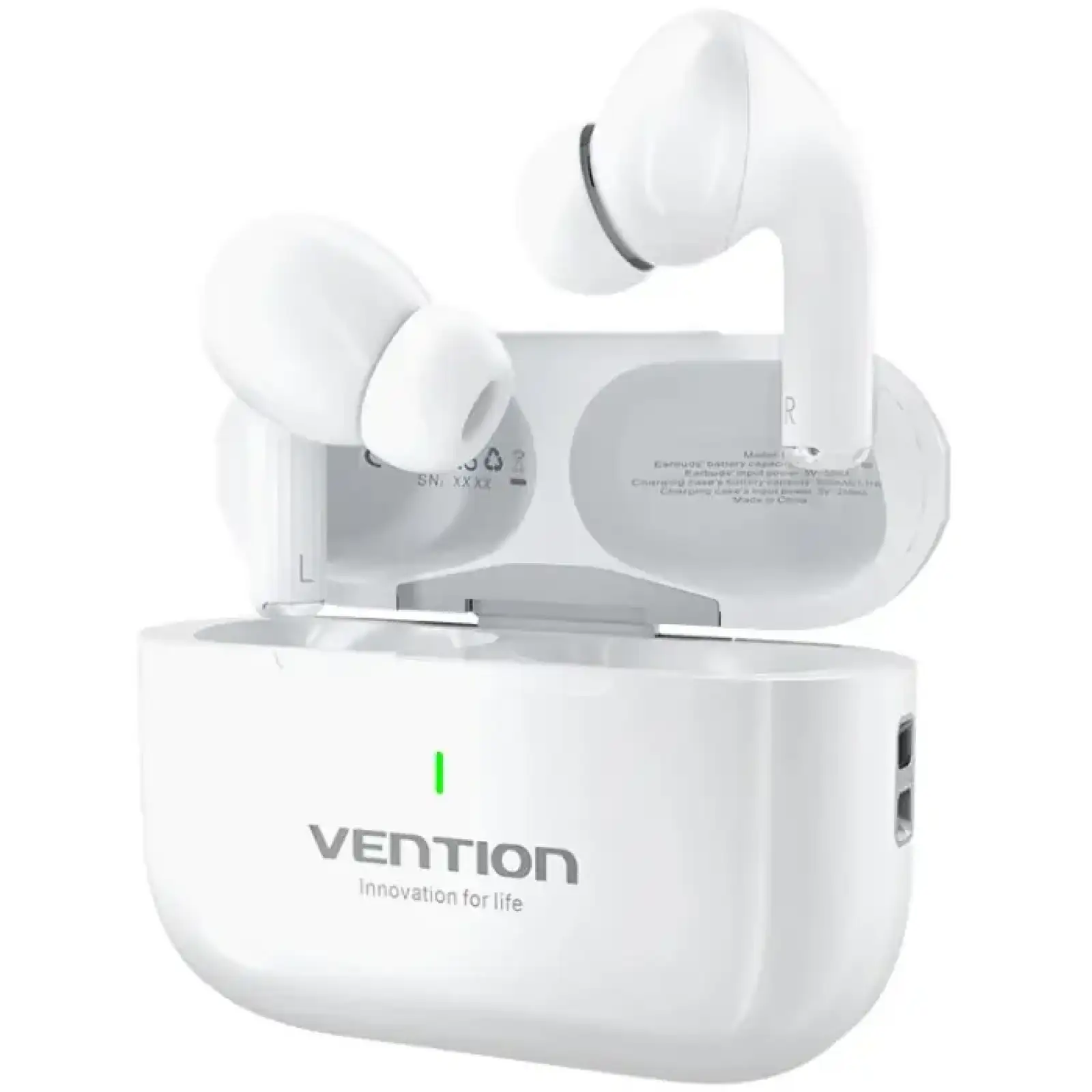 Навушники TWS Vention Elf Earbuds ECHO LITE E11 White (NBVW0) UA