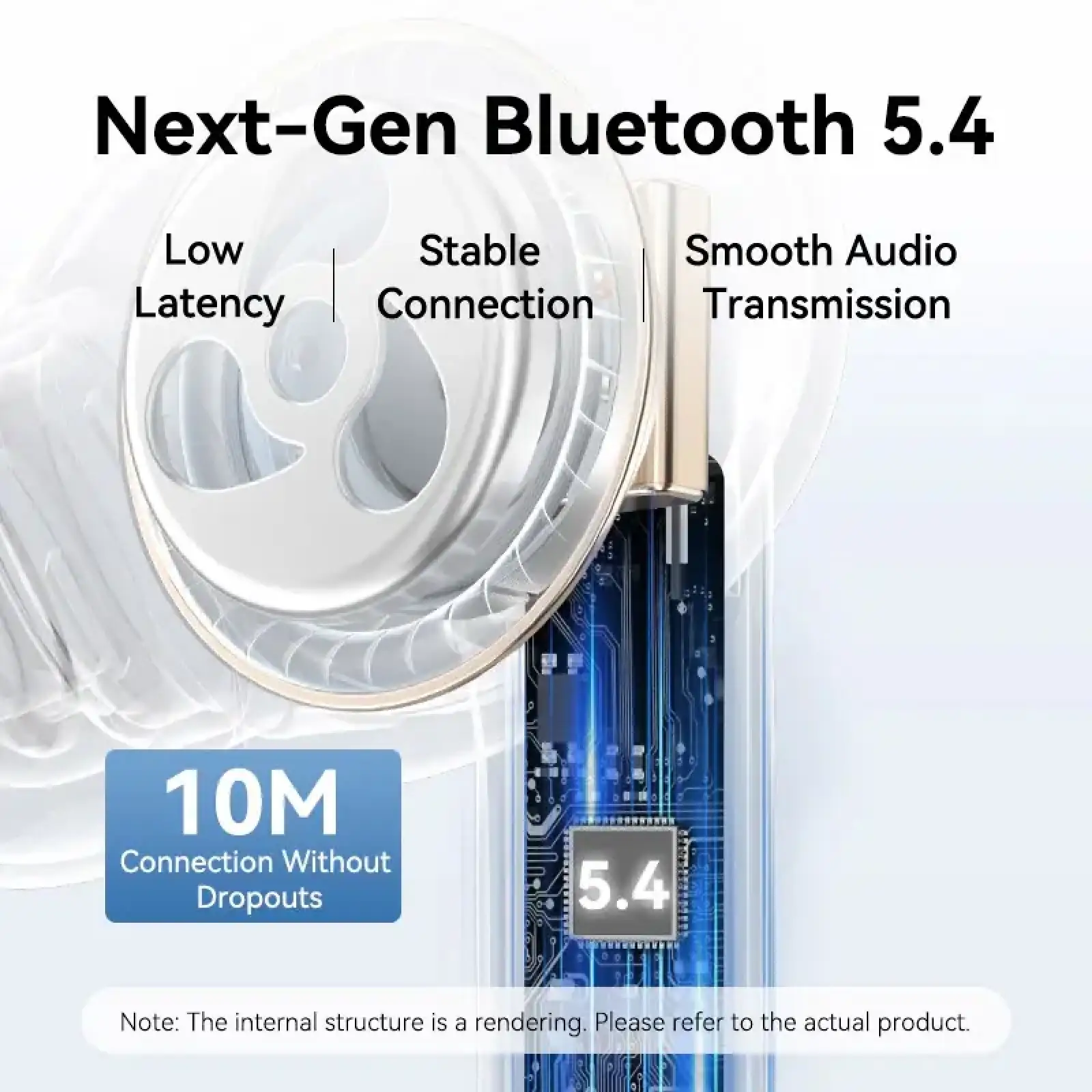 Навушники TWS Vention Elf Earbuds ECHO LITE E11 White (NBVW0) UA