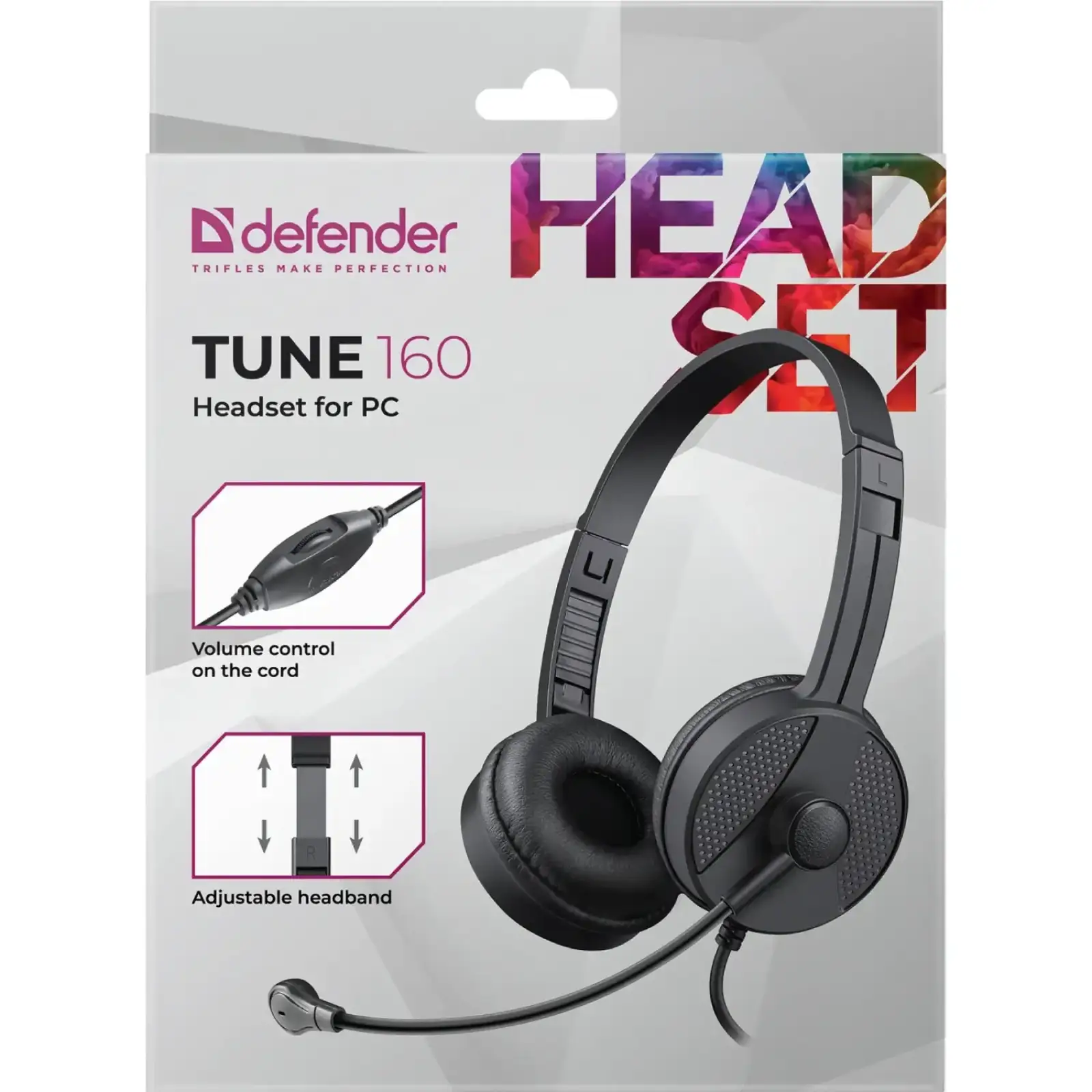 Гарнітура Defender Tune 160 Black (63164) UA