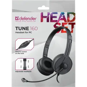 Гарнітура Defender Tune 160 Black (63164) UA