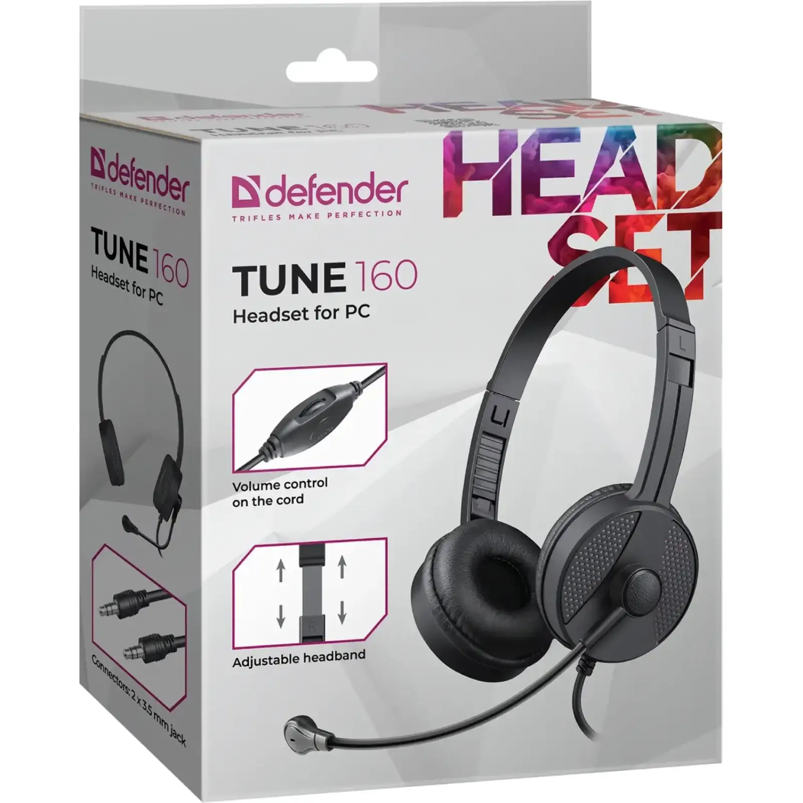 Гарнітура Defender Tune 160 Black (63164) UA