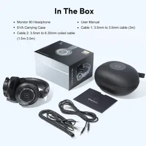 Гарнитура OneOdio Monitor 80 Black (Monitor 80 Black) UA