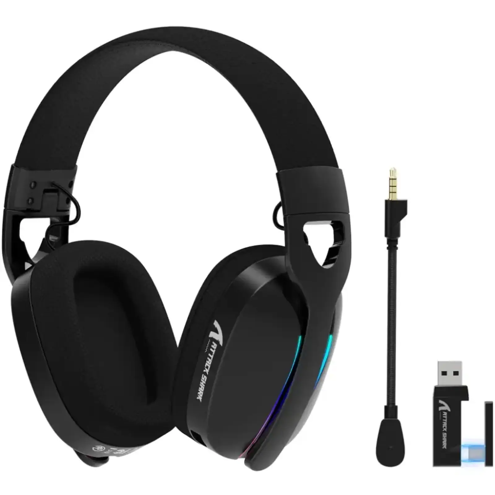 Игровая гарнитура Attack Shark L90 Black (L90B_AS) UA
