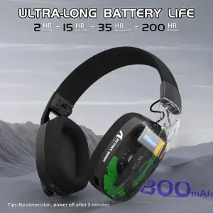 Игровая гарнитура Attack Shark L90 Black (L90B_AS) UA