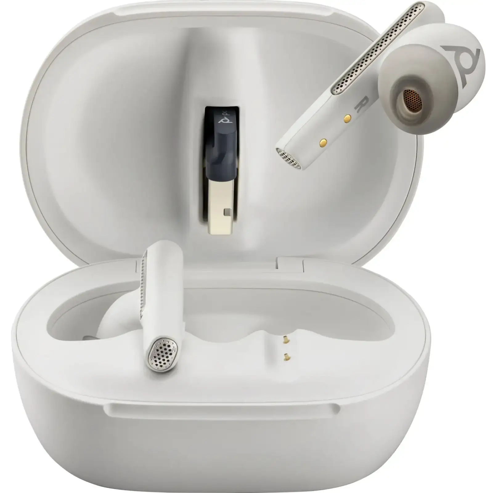 Навушники TWS Poly Voyager Free 60+ Earbuds + BT700A + TSCHC White (7Y8G5AA) UA