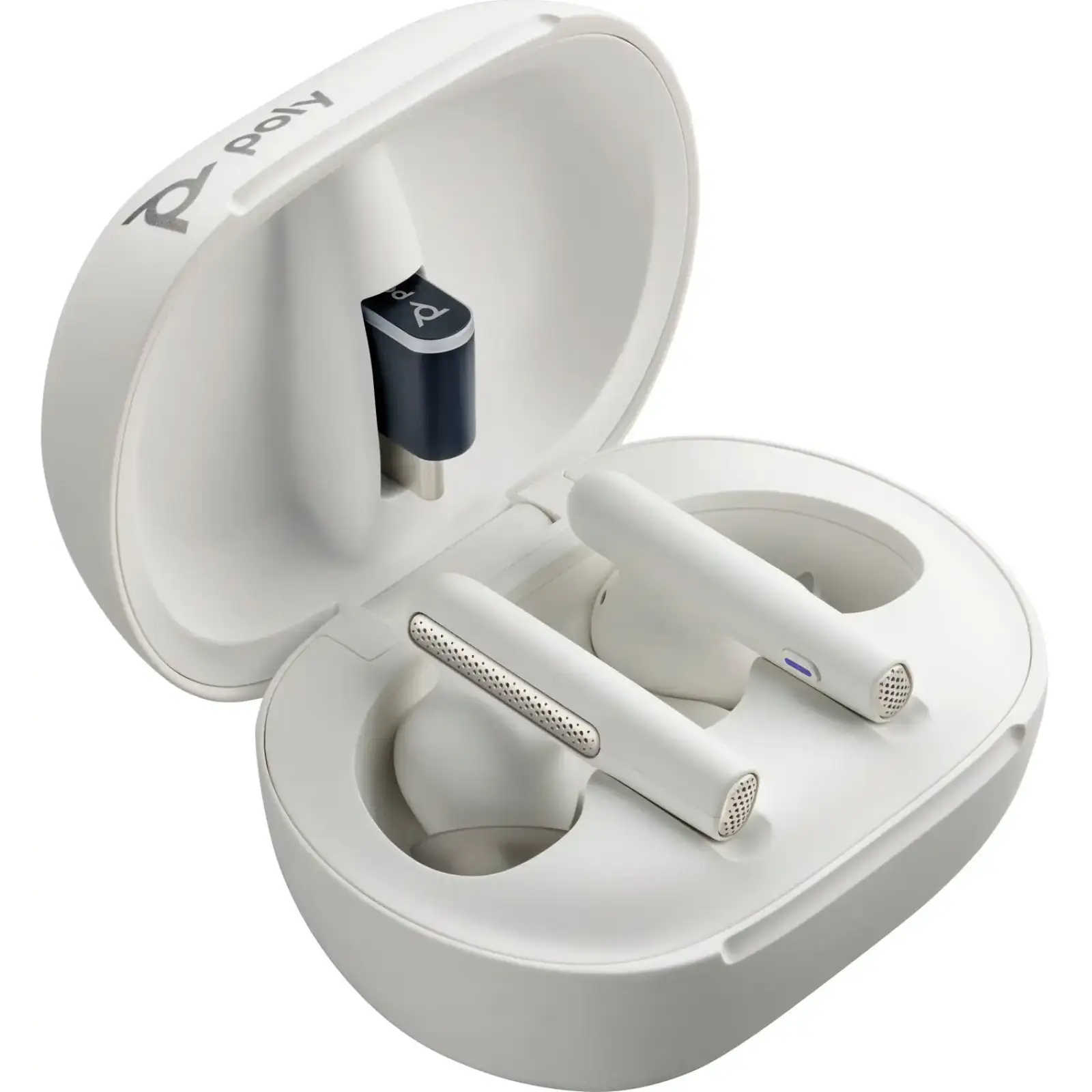 Навушники TWS Poly Voyager Free 60+ Earbuds + BT700A + TSCHC White (7Y8G5AA) UA