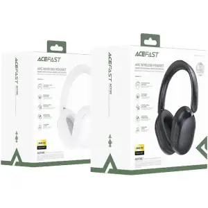 Гарнітура Acefast H12 Hybrid ANC, Bluetooth, White (6974316285731) UA