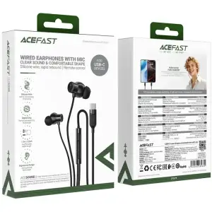 Гарнітура Acefast L10 Black (6974316285335) UA