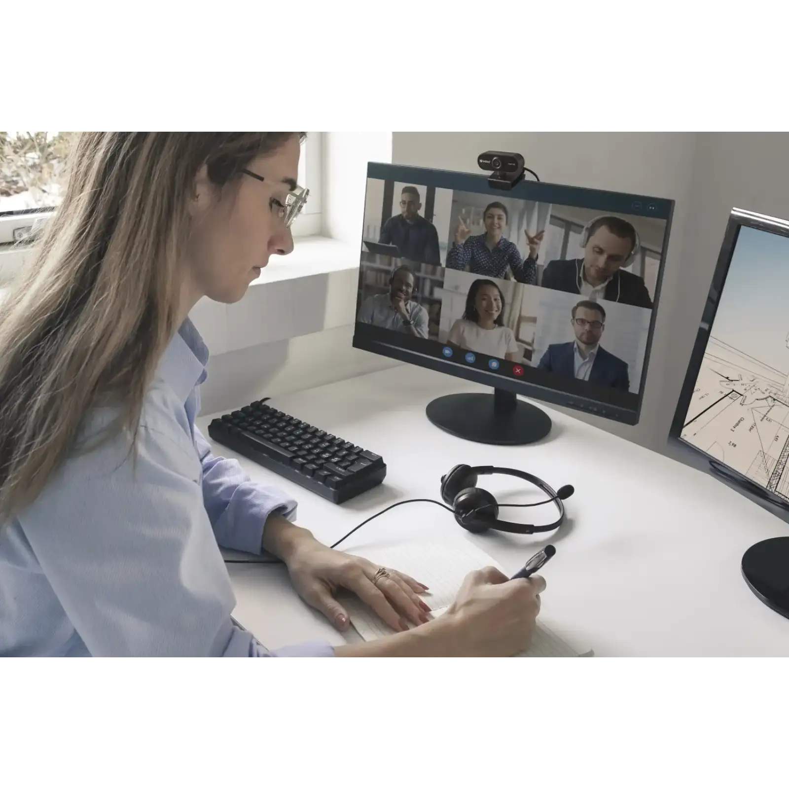 Гарнітура Sandberg USB Office Headset Black (326-12) UA
