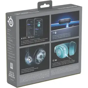 Ігрова гарнітура SteelSeries Arctis Nova 3P Wireless MultiPlatform Aqua (61688) UA