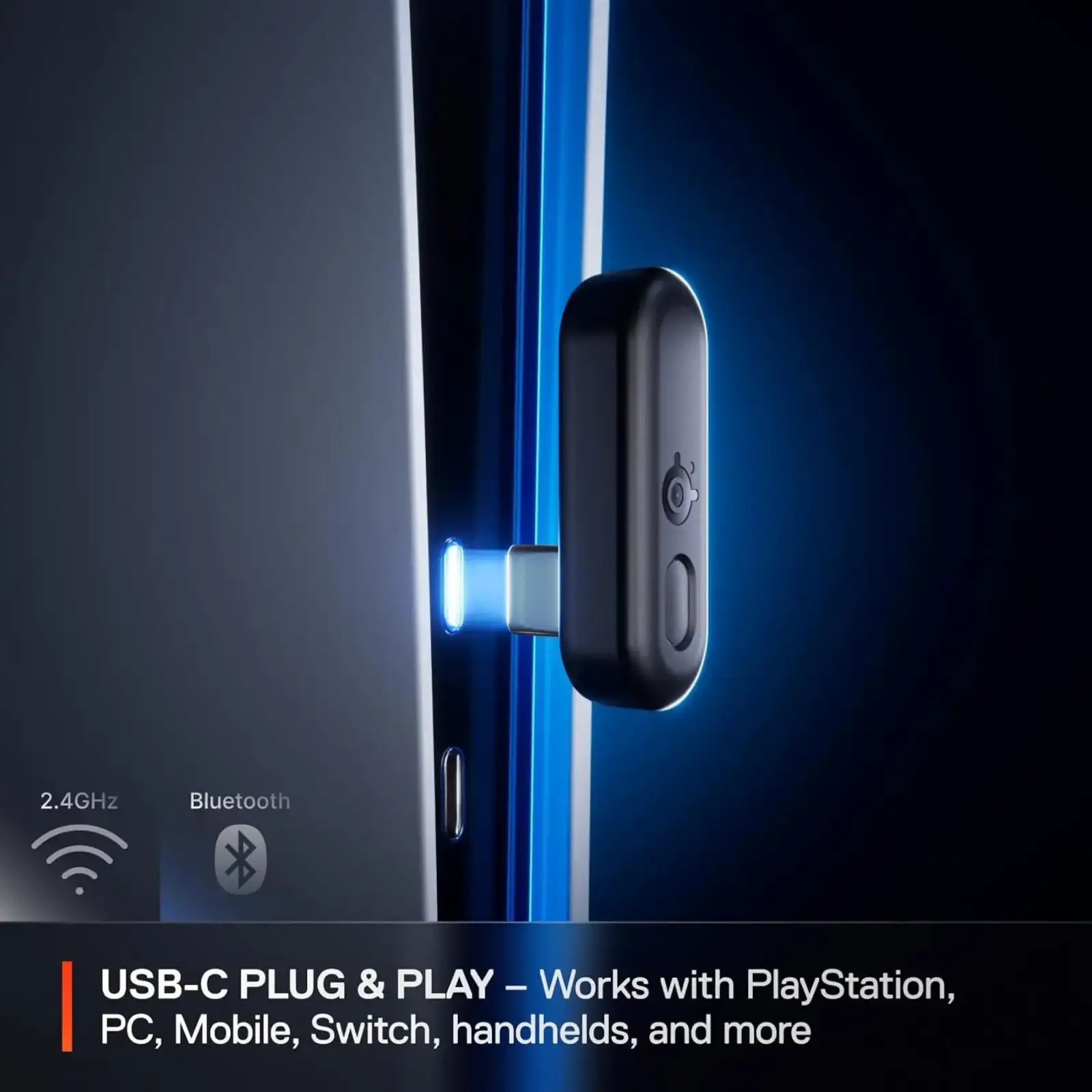 Ігрова гарнітура SteelSeries Arctis Nova 3P Wireless MultiPlatform Aqua (61688) UA