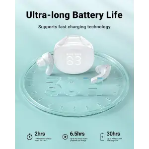 Навушники TWS Acefast T9 porcelain white (6974316282549) UA