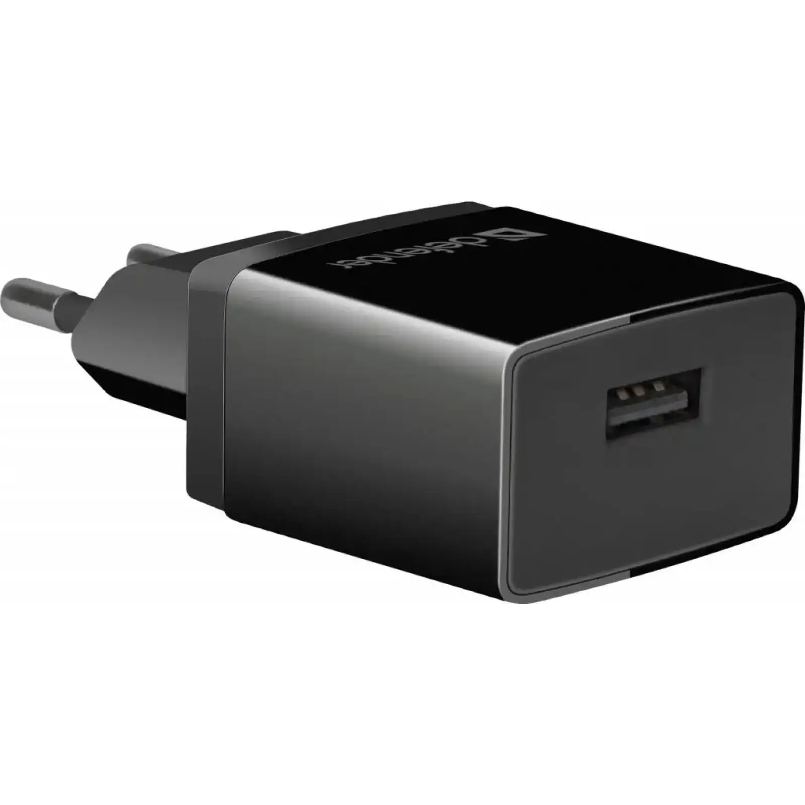 Зарядний пристрій 1xUSB 11W 2.1А EPA-10 чорний пакет Defender (83572) UA