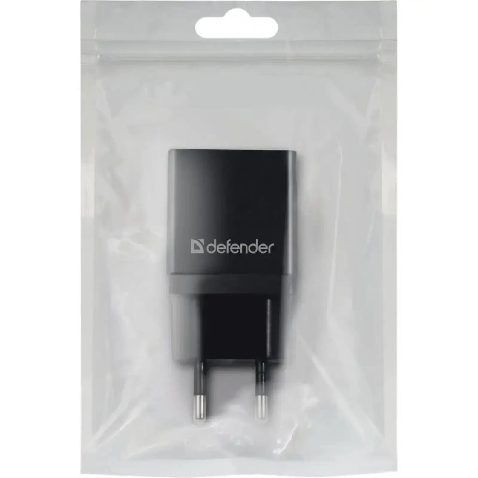 Зарядний пристрій 1xUSB 11W 2.1А EPA-10 чорний пакет Defender (83572) UA