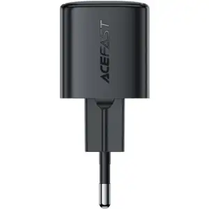 Зарядний пристрій 1xUSB-C 20W Gan A117 mini Fast Charger Black Acefast (6974316284987) UA