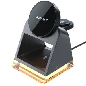Зарядний пристрій Wireless QI 3in1 15W E17 Acefast (6974316282815) UA