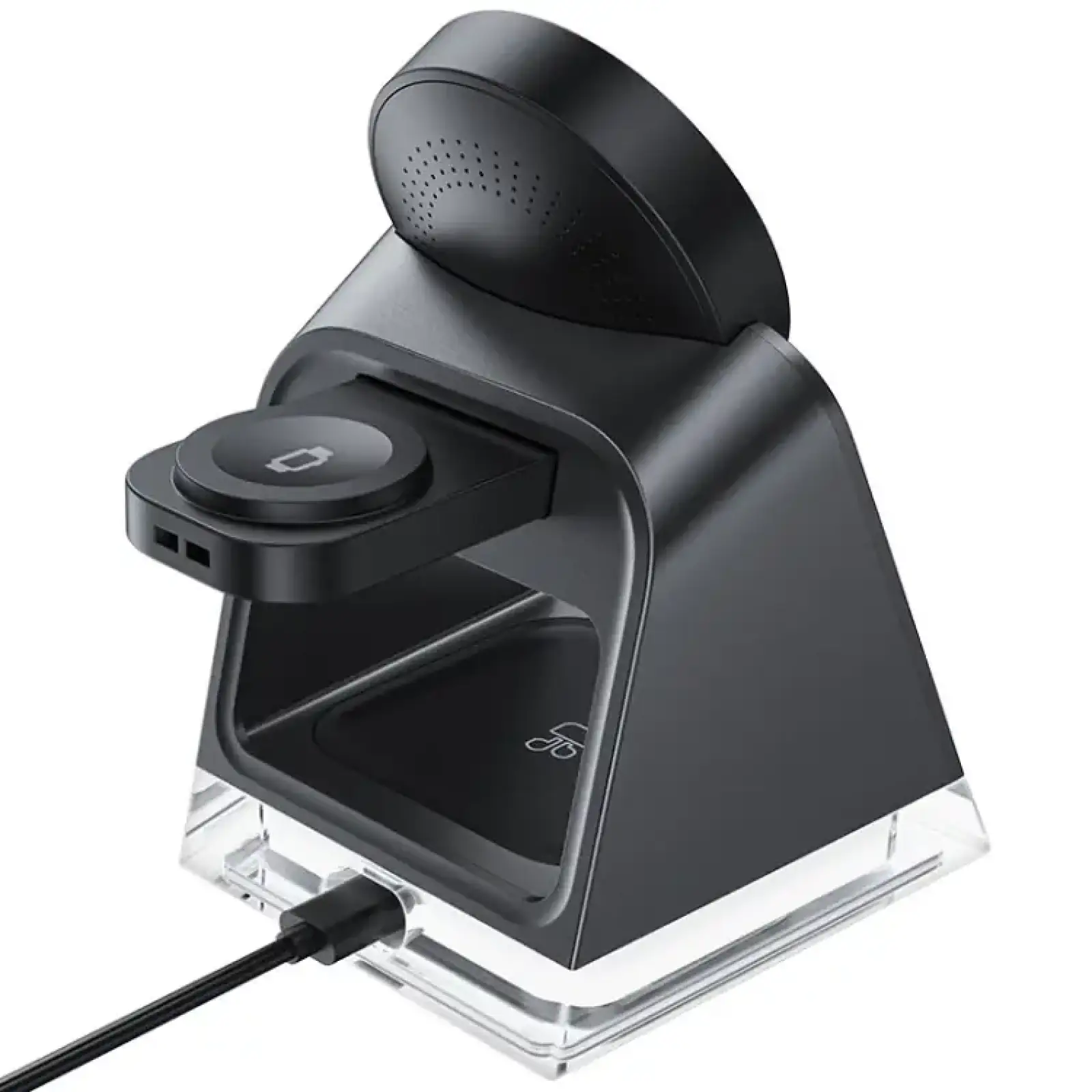 Зарядний пристрій Wireless QI 3in1 15W E17 Acefast (6974316282815) UA