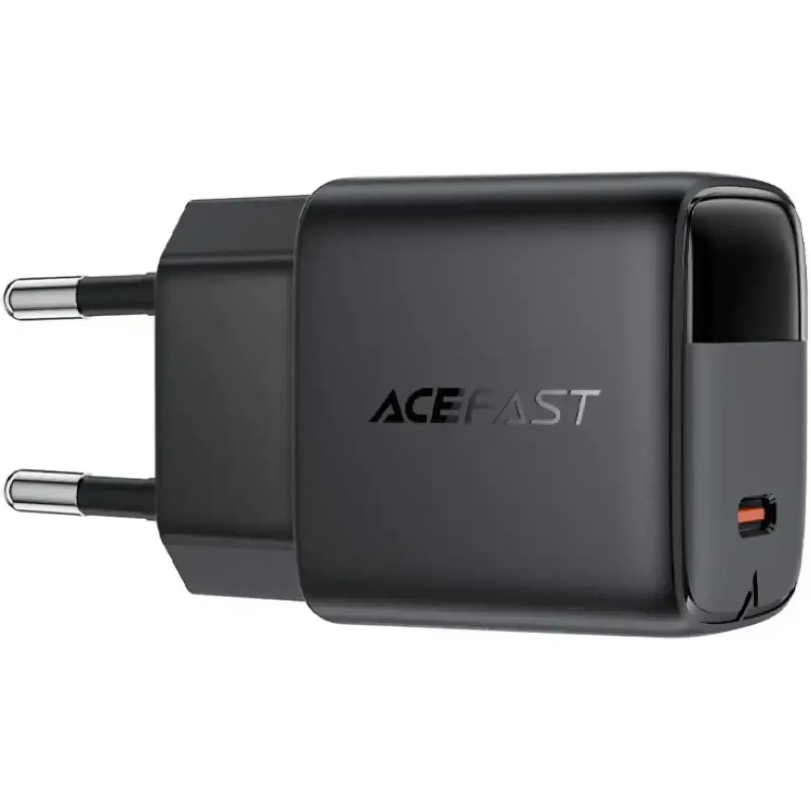 Зарядний пристрій 1xUSB-C 30W Gan A115 Fast Charger + USB-C cable black Acefast (6974316284451) UA