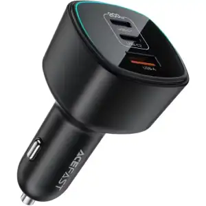 Автозарядка 3xUSB 200W (2xUSB-C + USB-A) B18 Acefast (6974316285953) UA