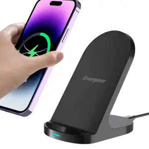 Зарядний пристрій Wireless 15W Energizer WCP108 чорний UA