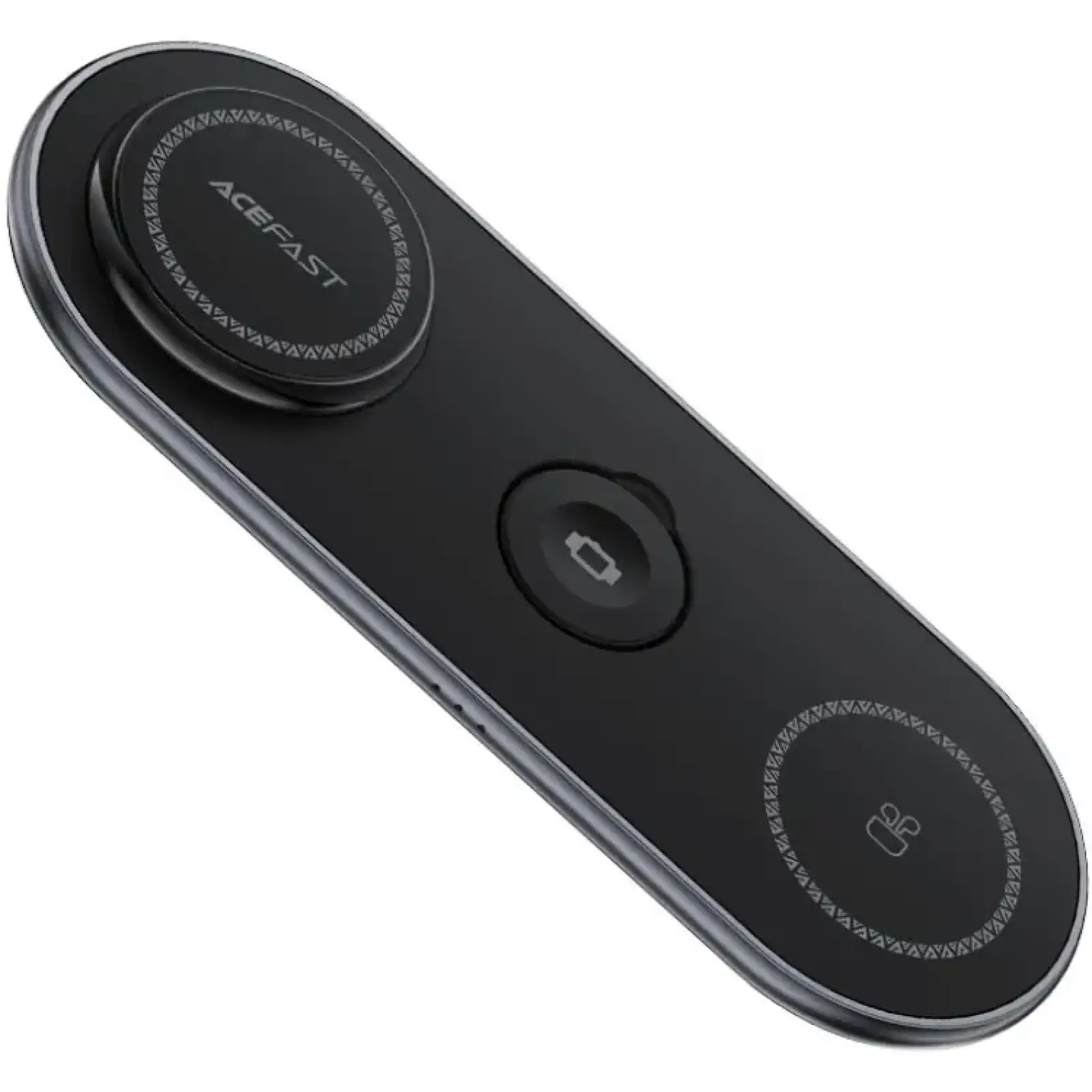 Зарядний пристрій Wireless QI 3in1 15W E19 Qi2 Acefast (6974316283096) UA