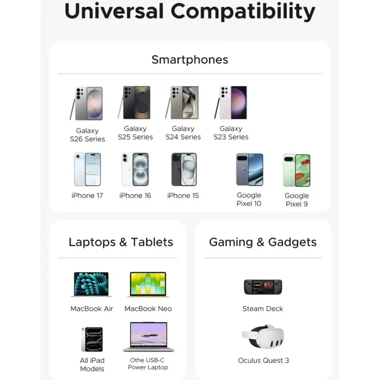 Зарядний пристрій 1xUSB 45W (USB-C) Gan X840 Ugreen (95692B) UA