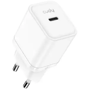 Зарядний пристрій 1xUSB 20W, (GaN, 1хUSB-C, QC+PD 3.0, вилка ЄС, для iPhone серії 12 та новіших мод. (CH20) UA