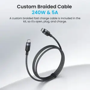 МЗП Vention 4xUSB 140W GaN (3хUSB-C+USB-A) + USB-C cable М-М White (TZ-FCOI0-EU) UA