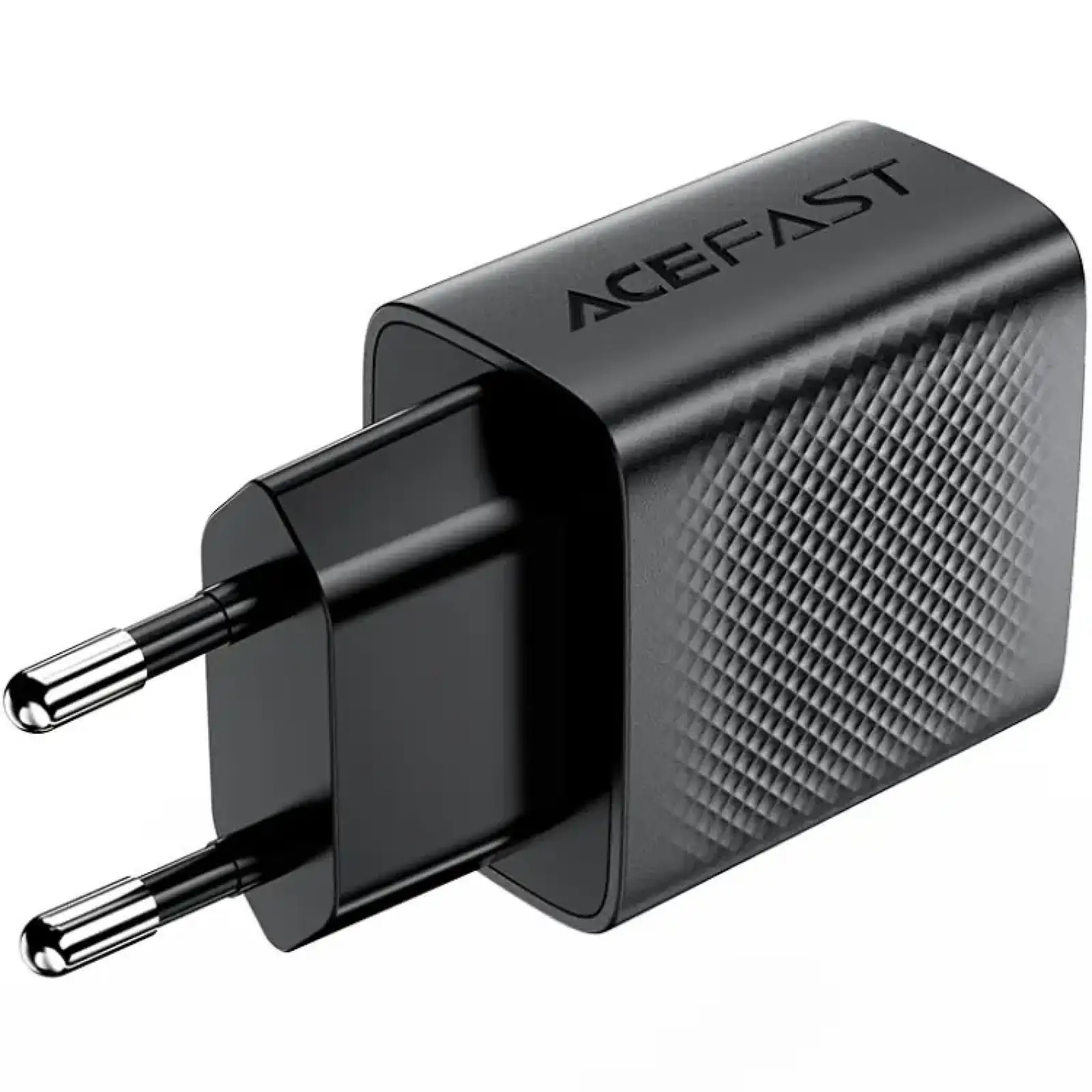 Зарядний пристрій 2xUSB 12W (2xUSB-A) A86 Black Acefast (6974316283270) UA