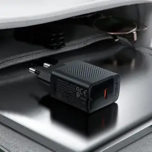 Зарядний пристрій 1xUSB-C 20W + Type-C cable A82 Fast Charger Black Acefast (6974316280057) UA
