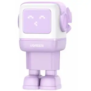 Зарядний пристрій 3xUSB 65W (2xUSB-C+USB-A) Gan Robot tech Fast Charger Фіолетовий CD361 Ugreen (35291) UA
