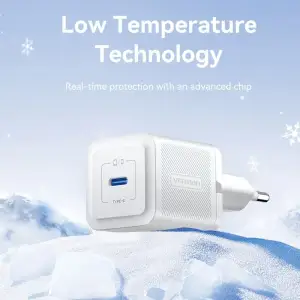 Зарядний пристрій 1xUSB-C 20W GaN + USB-C cable М-М White Vention (TZ-FEPW0-EU-01) UA