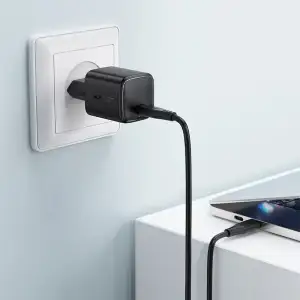 Зарядний пристрій 1xUSB-C 45W Gan A119 Fast Charger black Acefast (6974316285007) UA