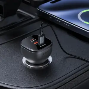 Автозарядка 3xUSB 165W (2xUSB-C + USB-A) B14 Acefast (6974316282938) UA