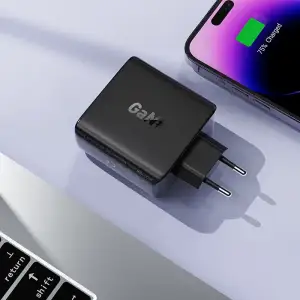 Зарядний пристрій 4xUSB 100W (3xUSB-C+USB-A) Gan A94 Fast Charger Black Acefast (6974316283133) UA