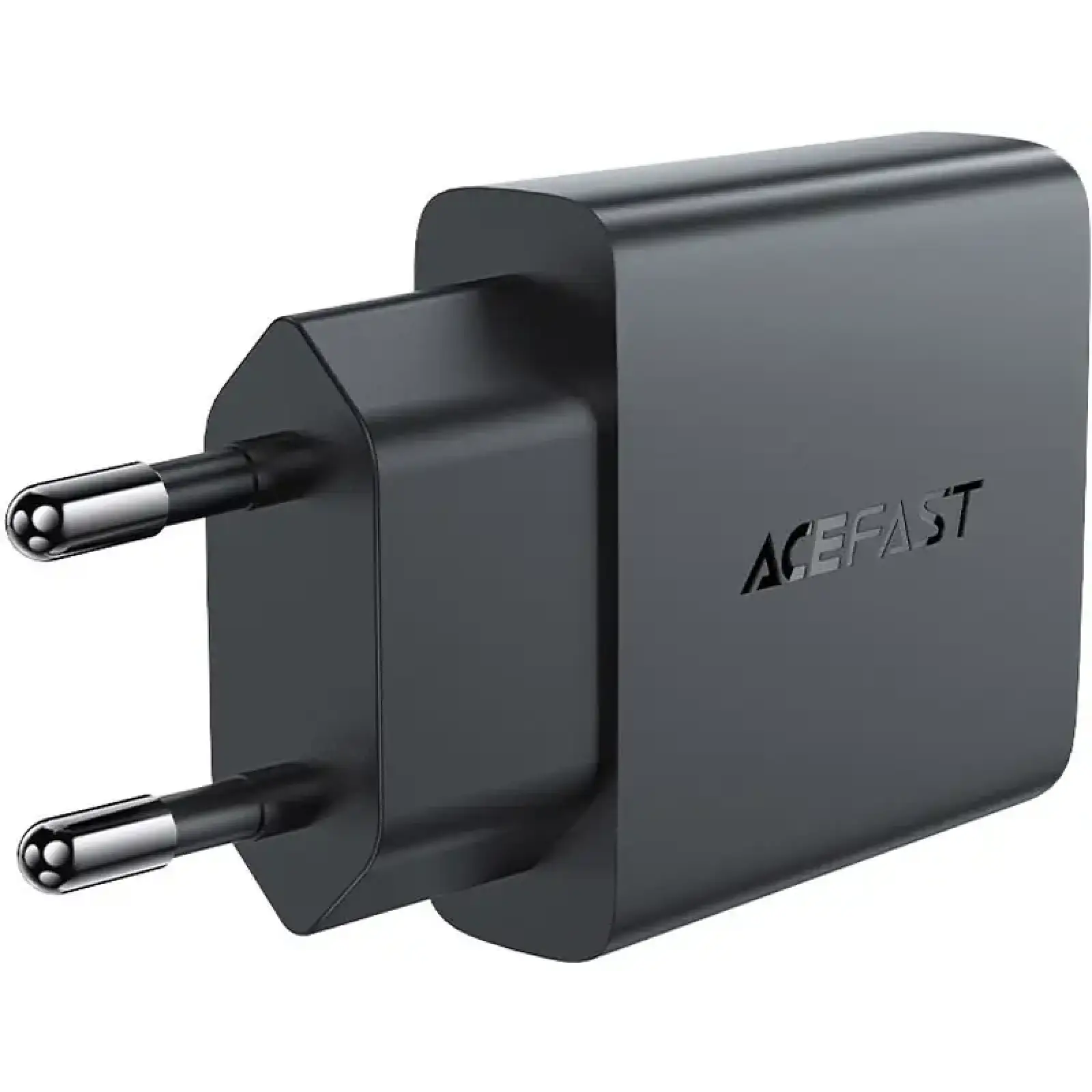 Зарядний пристрій 2xUSB 30W (USB-C+USB-A) Gan A69 ultra-thin Fast Charger Black Acefast (6974316282709) UA